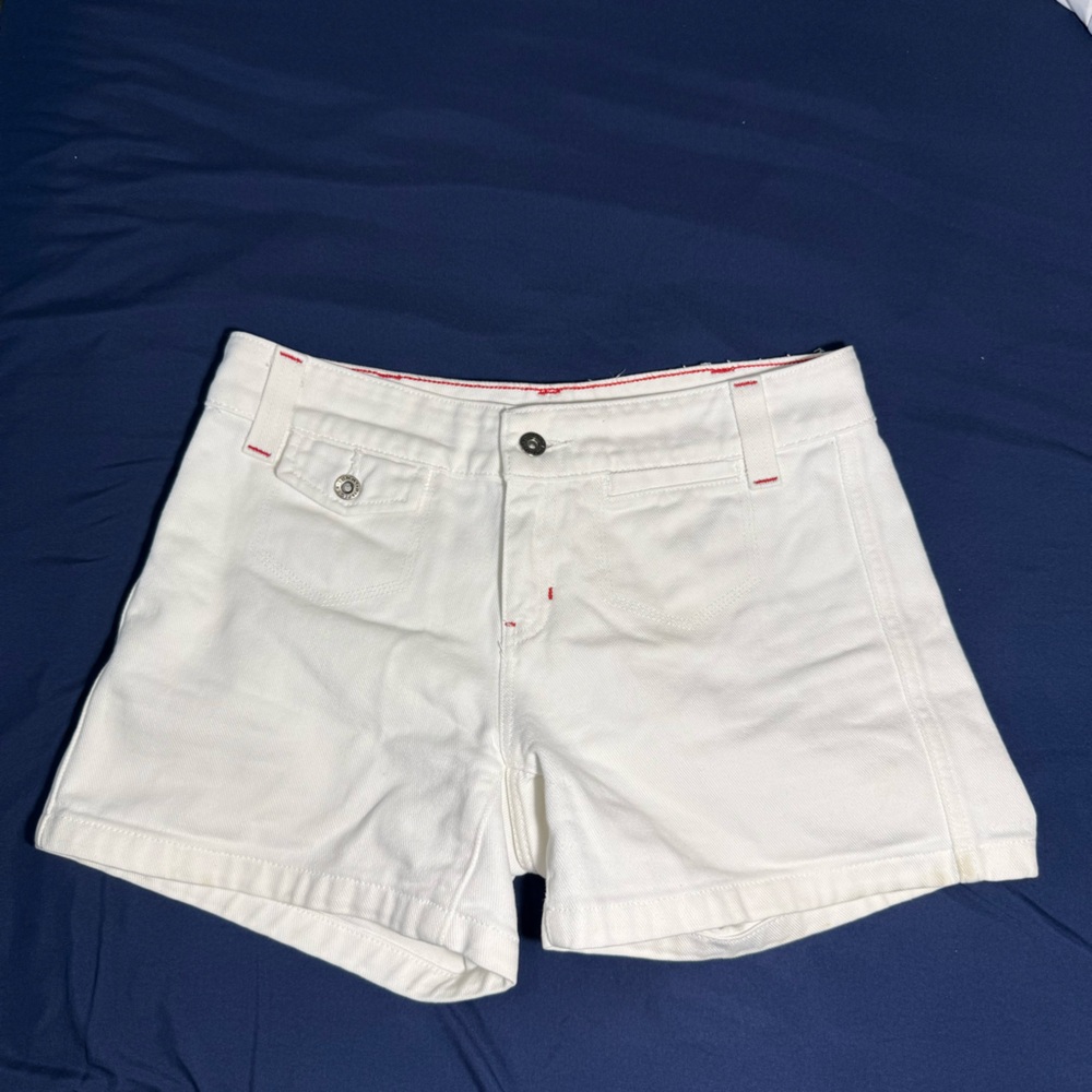 Tommy Hilfiger - White Jean Shorts - 4